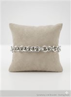 Pulsera Marcello Pane Mujer in Plata BRSL004-B